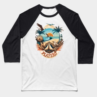 Playero Beach Gift Idea Baseball T-Shirt